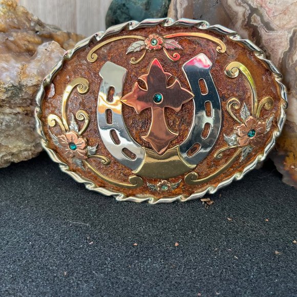 Hand Crafted Rustic Belt Buckle
